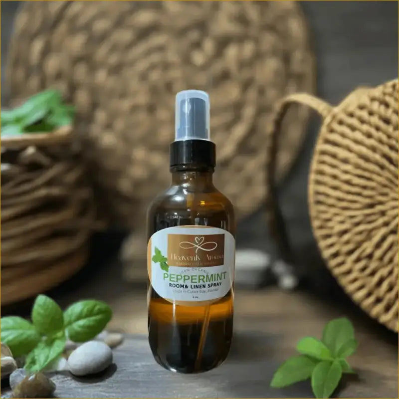 A Breath of Freshness: Exploring the Benefits of Peppermint Oil as an Air Freshener | 4 oz - Heavenly Aroma