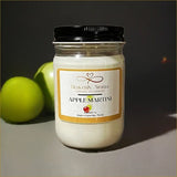 Apple Martini 9 oz Candle |  Fresh Apple & Pear Elegance - Heavenly Aroma