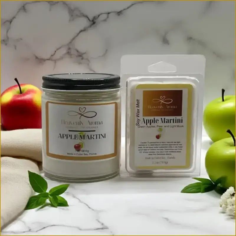 Apple Martini – Sweet Simplicity Set | Bright Burn. Simple Joy. - Heavenly Aroma