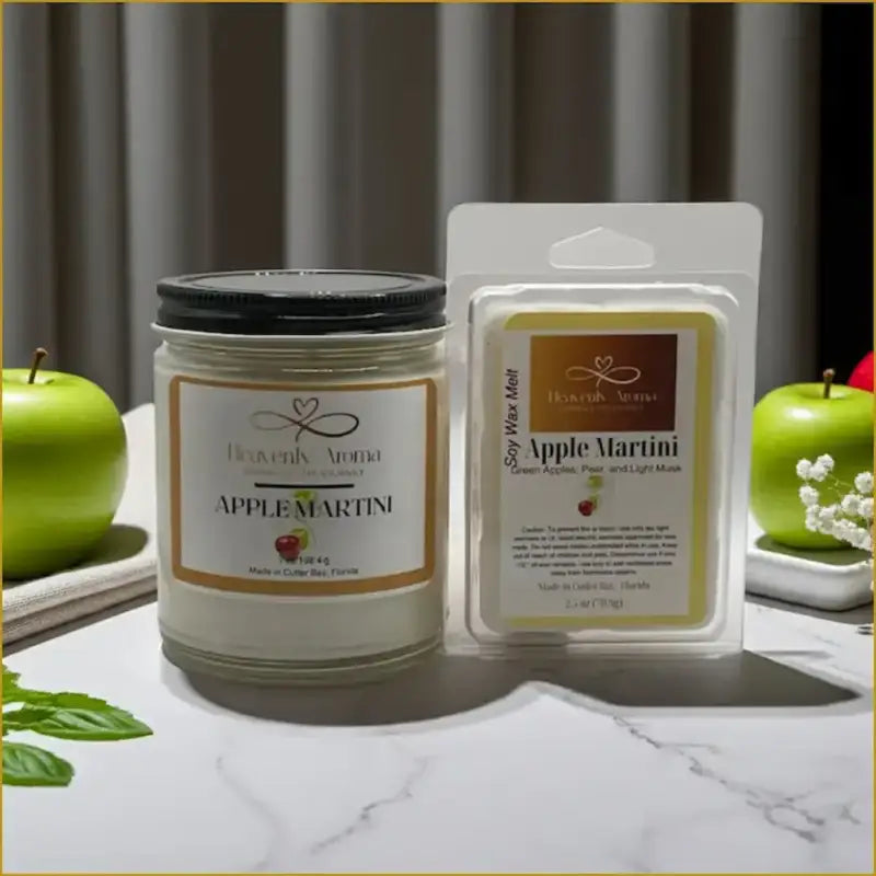 Apple Martini – Sweet Simplicity Set | Bright Burn. Simple Joy. - Heavenly Aroma