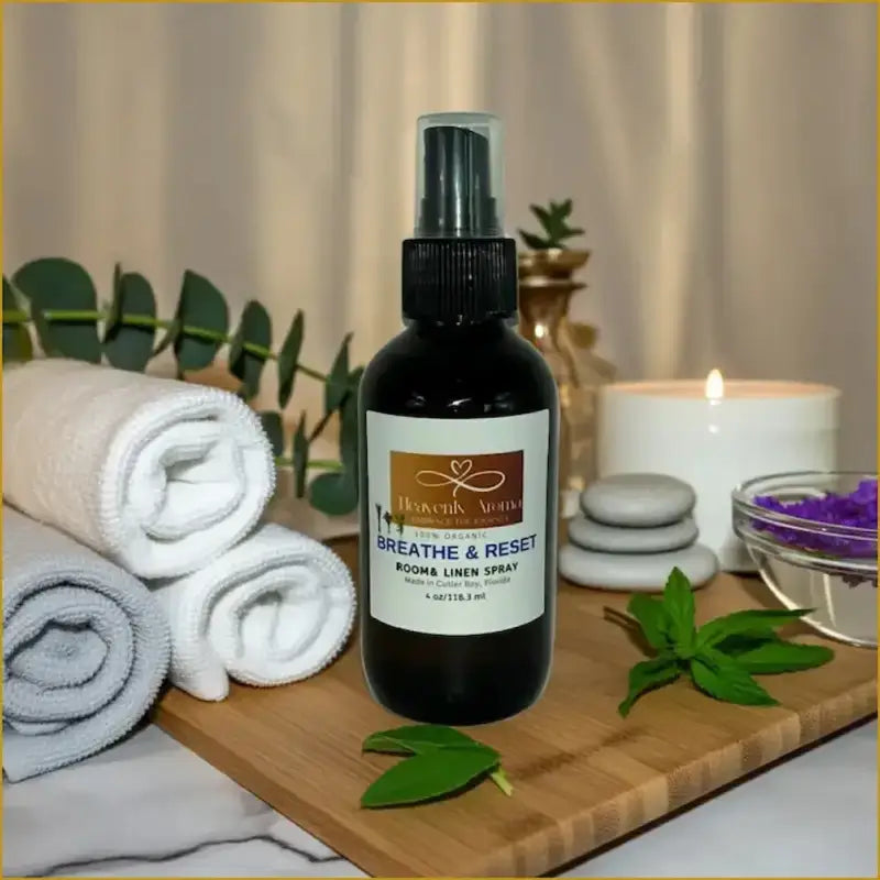 Breathe & Reset – 4 oz Room & Linen Spray - Heavenly Aroma