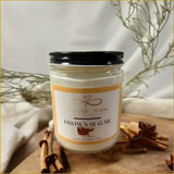 Brown Sugar 7 oz Candle – Sweet Comfort in a Smaller Jar - Heavenly Aroma