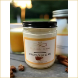 Brown Sugar 7 oz Candle – Sweet Comfort in a Smaller Jar - Heavenly Aroma
