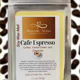 Café Espresso 2.5 oz Wax Tarts - Heavenly Aroma