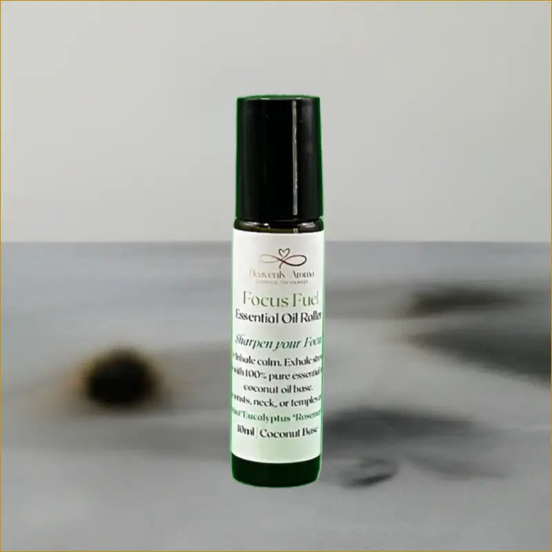Focus Fuel – 10 ml Essential Oil Roller Blend - Heavenly Aroma