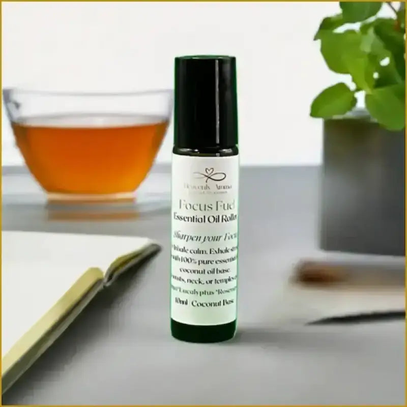 Focus Fuel – 10 ml Essential Oil Roller Blend - Heavenly Aroma