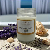 Lavender Drift 9 oz Candle – A Serene Escape Awaits! - Heavenly Aroma