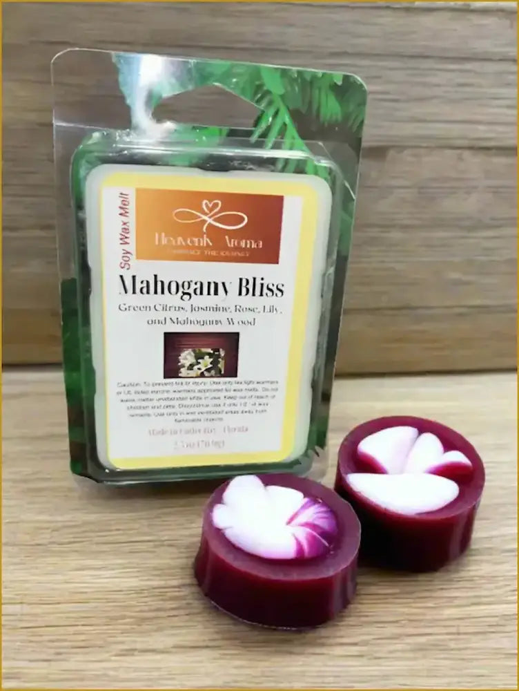 Mahogany Bliss 2.5 oz Wax Tarts - Heavenly Aroma
