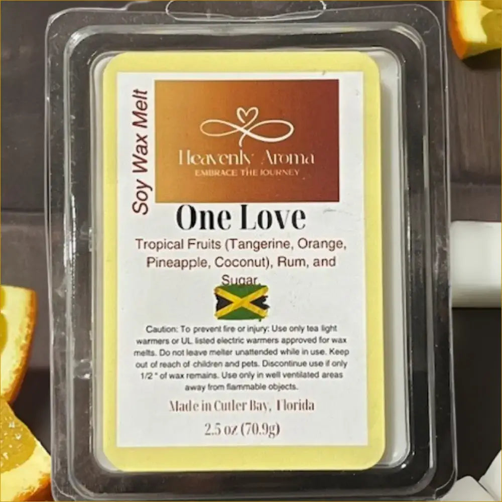 One Love 2.5 oz Wax Tarts - Heavenly Aroma