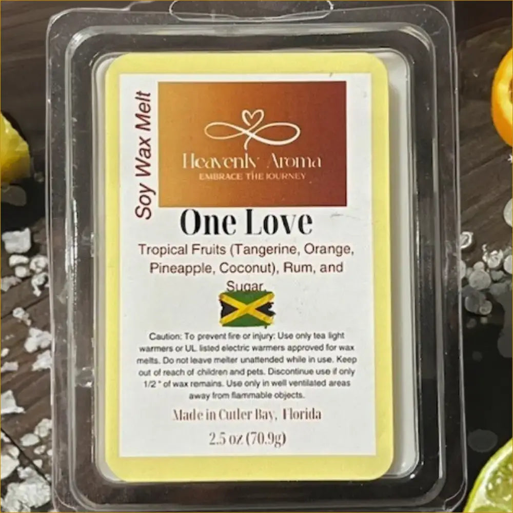 One Love 2.5 oz Wax Tarts - Heavenly Aroma