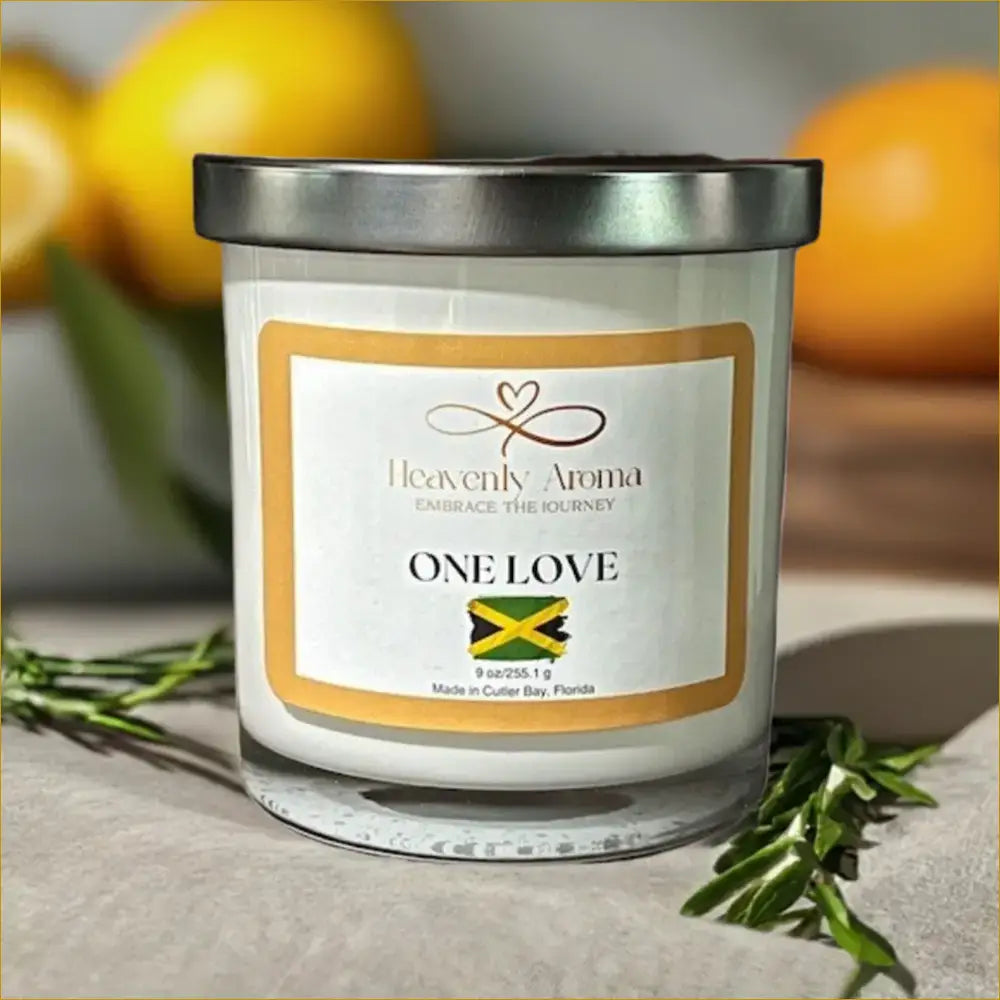 One Love – 9 oz Candle | A Tropical Escape in Full Flame - Heavenly Aroma
