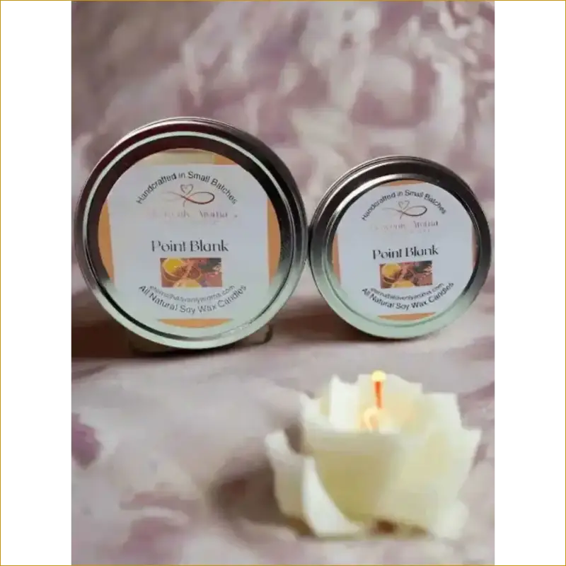 Pearl Black Candle Gift Set with Tonka and Oud Fragrance - Heavenly Aroma