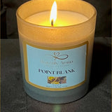 Point Blank 8 oz Candle | Bold Tonka Bean & Oud Luxury - Heavenly Aroma
