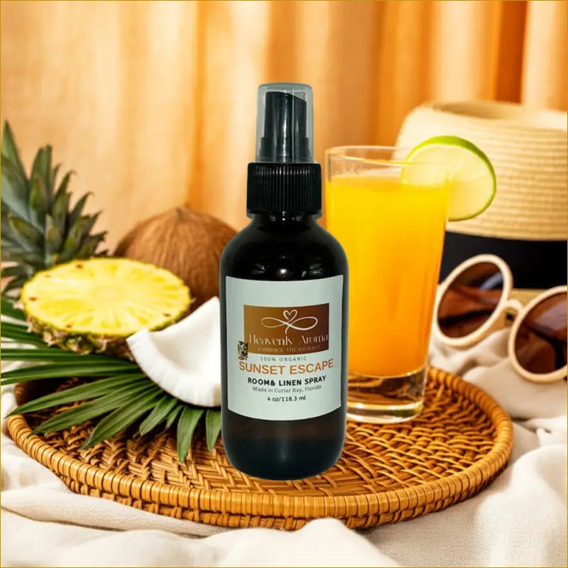 Sunset Escape – 4 oz Room & Linen Spray - Heavenly Aroma