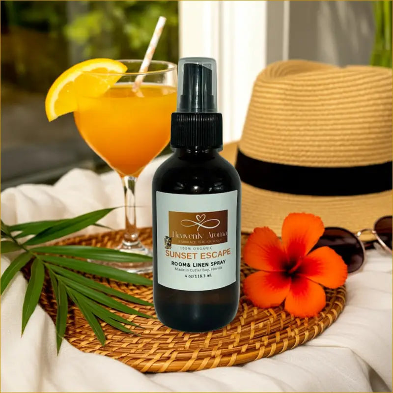 Sunset Escape – 4 oz Room & Linen Spray - Heavenly Aroma
