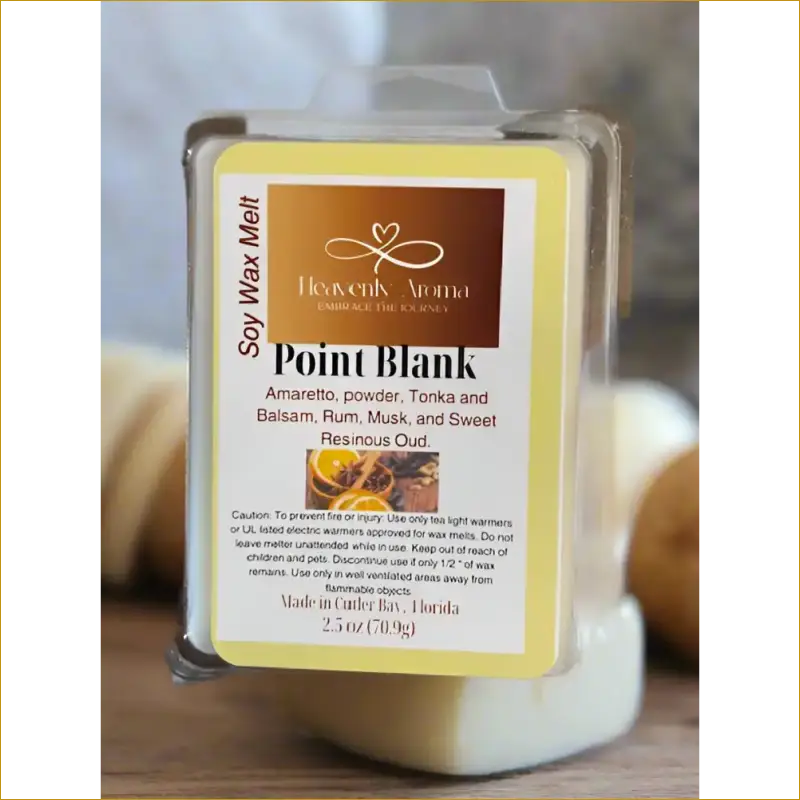Heavenly Aroma soy wax melts showcasing natural fragrance options for home ambiance.