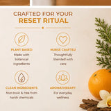 Benefits of Golden Hour Room & Linen Spray including plant-based ingredients, aromatherapy, and everyday wellness.