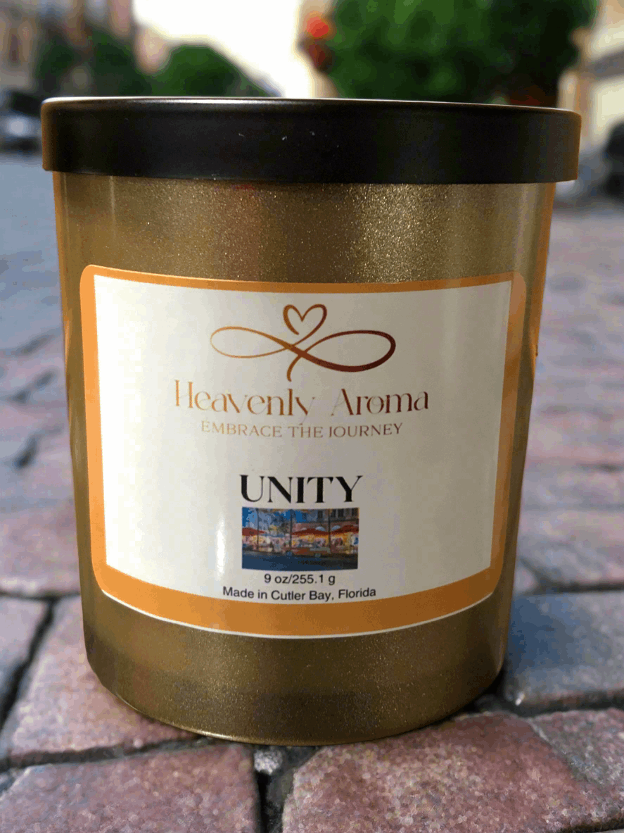 Unity - 9 oz Hand Poured Soy Wax Candle