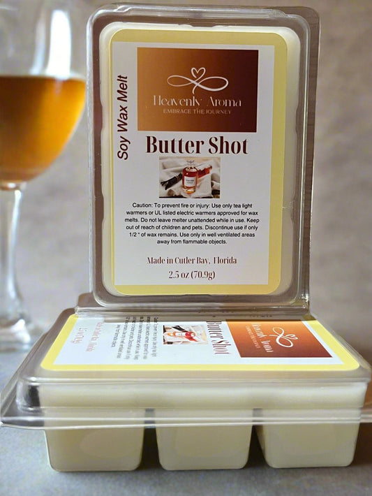 Butter Shot - 2.5 oz Natural Scented Wax Melts