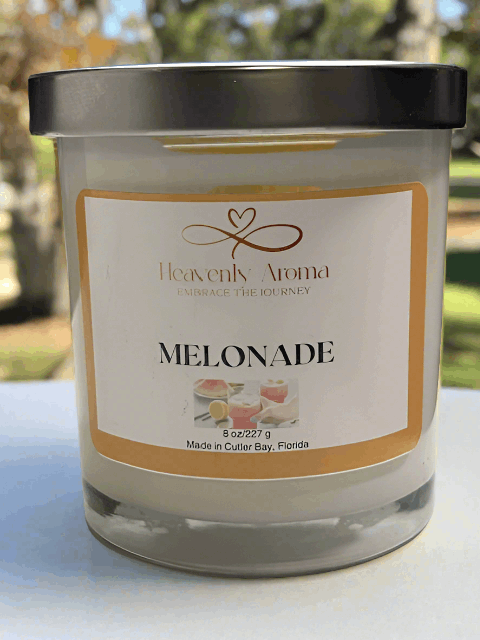 Melonade - 8 oz Hand Poured Soy Wax Candle