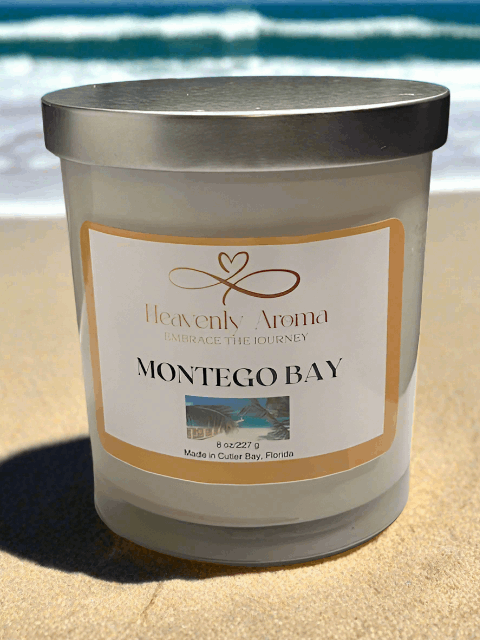 Montego Bay - 8 oz Handcrafted Soy Candle