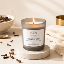 Point Blank Tropical Soy Candle handcrafted by Nurse Calm Aromatherapy