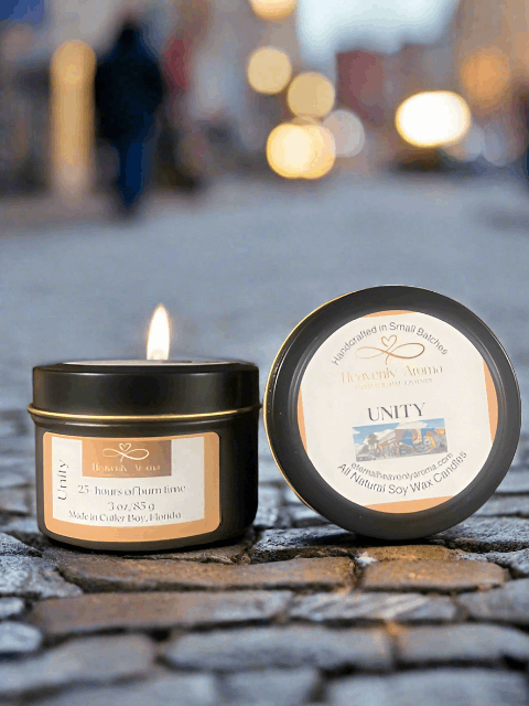 Unity - 3 oz Trial Size Hand Poured Soy Wax Candle