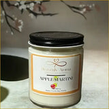 Apple Martini 7 oz Candle – A Crisp Twist of Joy - Heavenly Aroma