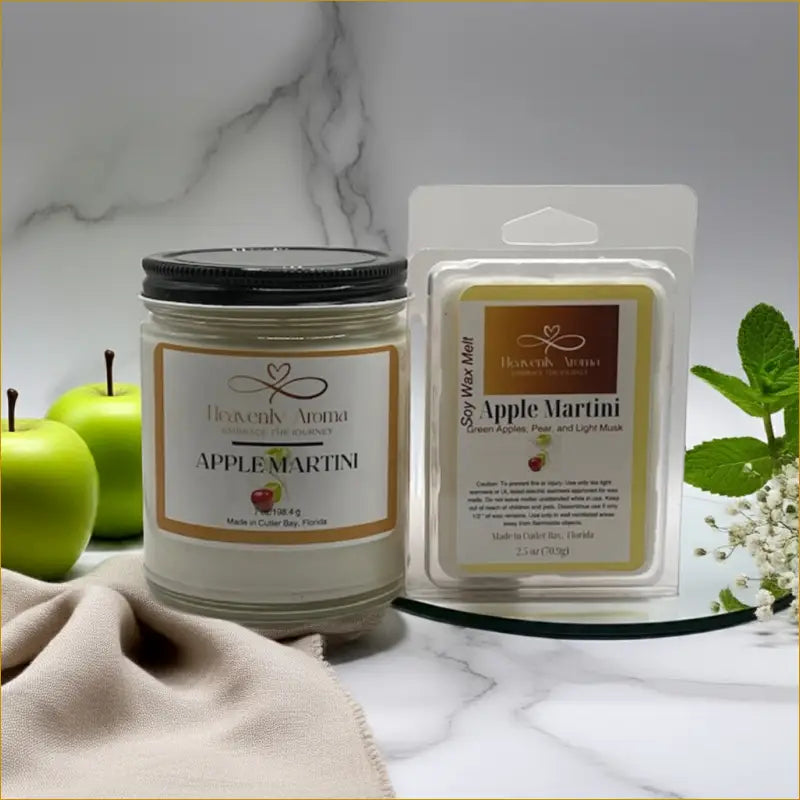 Apple Martini – Sweet Simplicity Set | Bright Burn. Simple Joy. - Heavenly Aroma