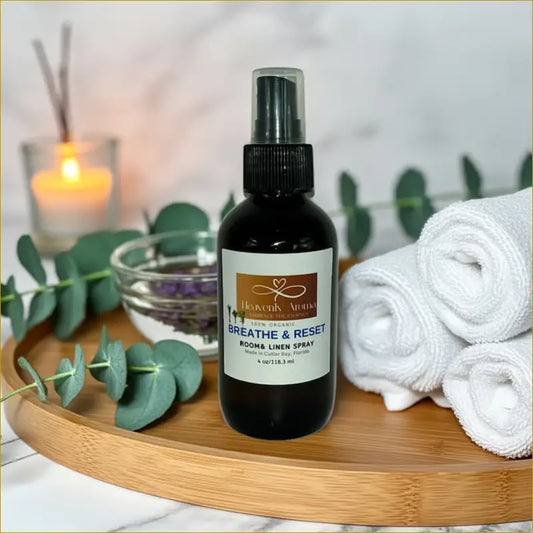 Breathe & Reset – 4 oz Room & Linen Spray - Heavenly Aroma