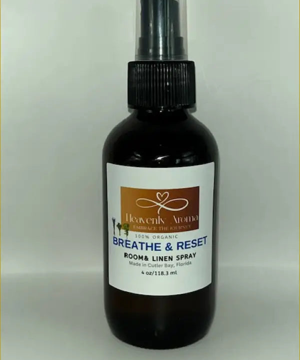 Breathe & Reset – 4 oz Room & Linen Spray - Heavenly Aroma