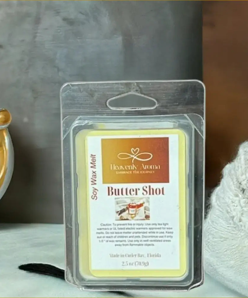 Butter Shot 2.5 oz Wax Tarts - Heavenly Aroma