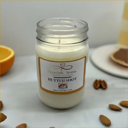 Butter Shot 9 oz Candle – Melt Into Sweet Comfort - Heavenly Aroma