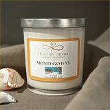 Montego Bay – 8 oz Candle | Tropical Spearmint & Coconut Calm - Heavenly Aroma