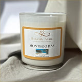 Montego Bay 8 oz Candle | Tropical Spearmint & Coconut Escape - Heavenly Aroma