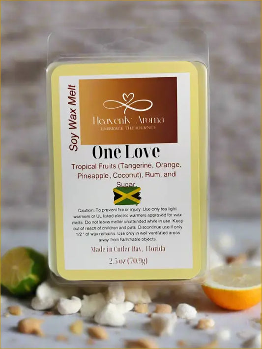 One Love 2.5 oz Wax Tarts - Heavenly Aroma