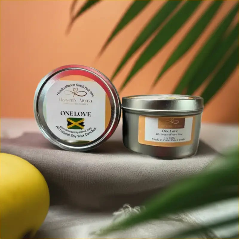One Love – 6 oz Candle | Mid-Sized Paradise - Heavenly Aroma