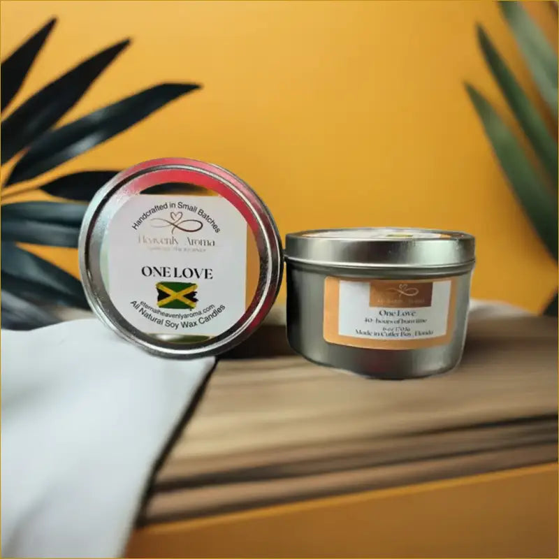 One Love – 6 oz Candle | Mid-Sized Paradise - Heavenly Aroma