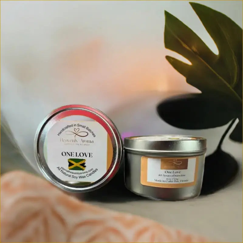 One Love – 6 oz Candle | Mid-Sized Paradise - Heavenly Aroma