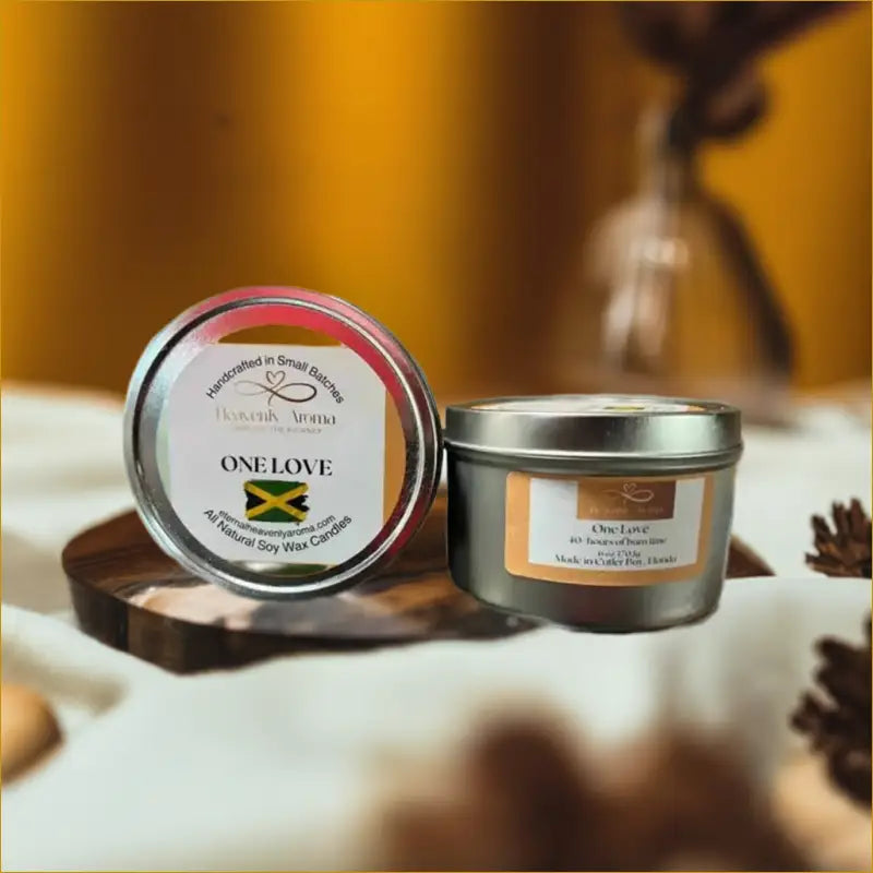One Love – 6 oz Candle | Mid-Sized Paradise - Heavenly Aroma