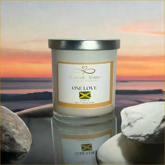 One Love – 9 oz Candle | A Tropical Escape in Full Flame - Heavenly Aroma