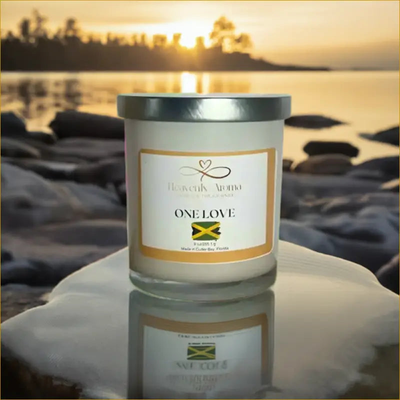 One Love – 9 oz Candle | A Tropical Escape in Full Flame - Heavenly Aroma