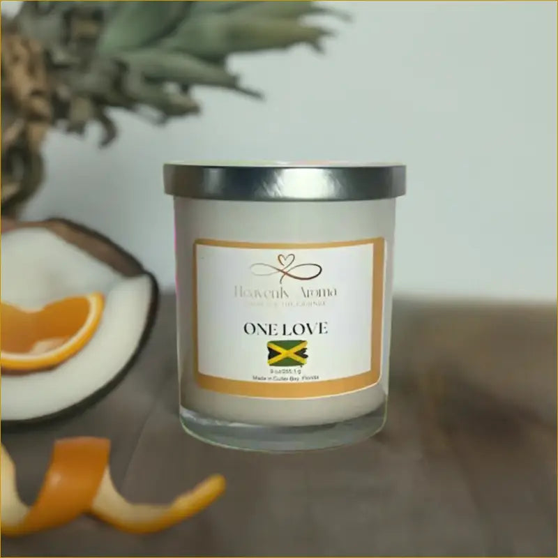 One Love – 9 oz Candle | A Tropical Escape in Full Flame - Heavenly Aroma