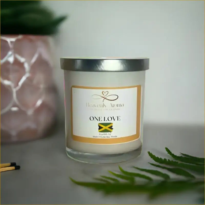 One Love – 9 oz Candle | A Tropical Escape in Full Flame - Heavenly Aroma