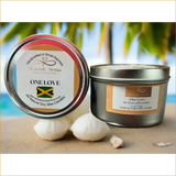 One Love Fruit Scented Candle in Natural Soy Wax 6 oz - Heavenly Aroma