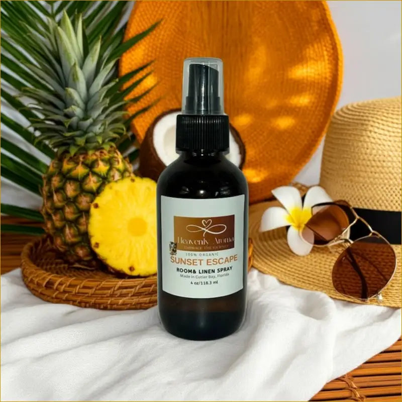 Sunset Escape – 4 oz Room & Linen Spray - Heavenly Aroma