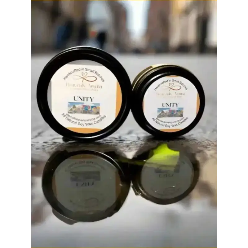 Unity Gift Set Hand Poured Soy Candles for Relaxation - Heavenly Aroma