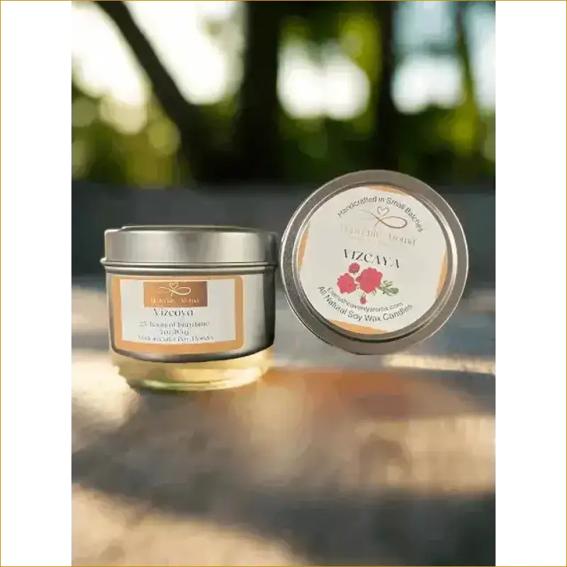 Vizcaya - 3 oz Hand Poured Soy Wax Candle - Heavenly Aroma